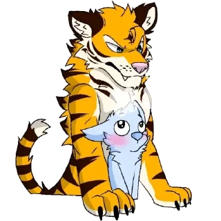 Video sticker 😏 I Love Tigers <3