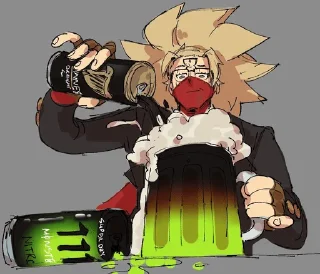Telegram sticker 🍺 Guilty Gear