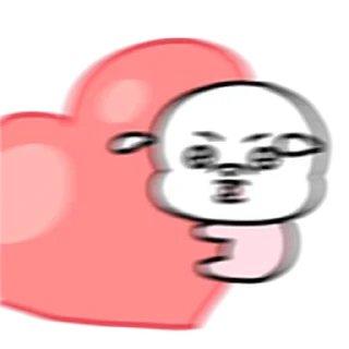 Telegram stiker ⭐ 복슬임다 2 @moe_sticker_bot