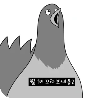 Telegram sticker 🐦 엉덩이콘 @bongsanjee33