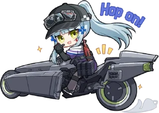 Telegram sticker 🏍 Girls Frontline 2 Exilium
