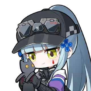 Telegram sticker 😼 Girls Frontline 2 Exilium