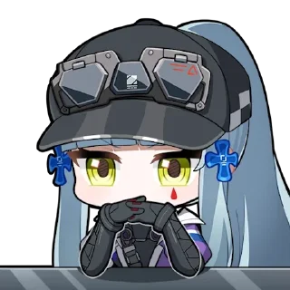 Telegram sticker 🧐 Girls Frontline 2 Exilium