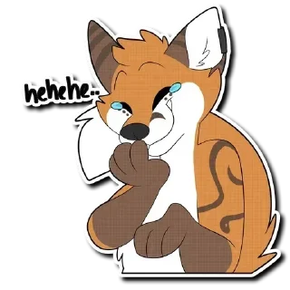 Telegram stiker 😊 Furry Yanick