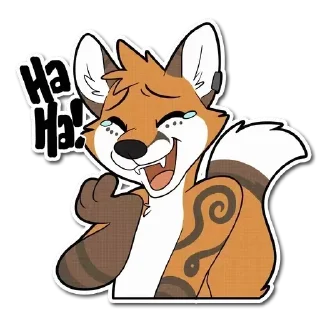 Telegram stiker 😊 Furry Yanick