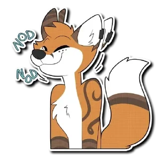 Telegram stiker 😊 Furry Yanick