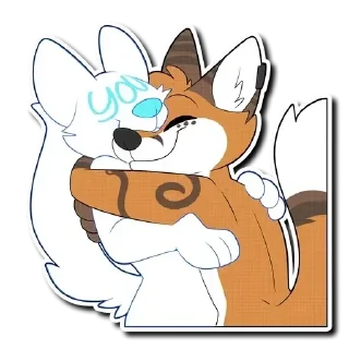 Telegram stiker 😊 Furry Yanick