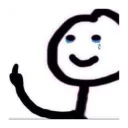 Telegram sticker 🖕 H3_iQ 🍷🌝📿