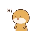 Sticker 👋 птенец @Stickersnew