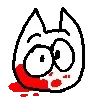 Video sticker 😶 lsdcat ➜ @emoji1