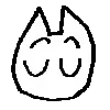 Video sticker 😌 lsdcat ➜ @emoji1