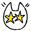 Video sticker 🤩 lsdcat ➜ @emoji1