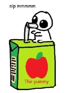 Video sticker 🧃 autism creature tbh yippie