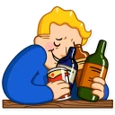Video sticker 🍺 Fallout Vault Boy