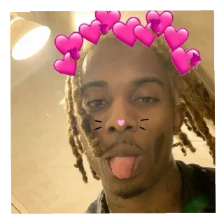 Telegram sticker 🎈 Carti cute@wnecrow