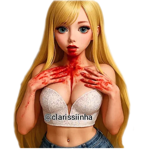 Telegram sticker 👍 🎀 VIPs da Clarissinha :: @radin_chan, @saude_foco