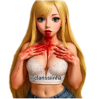 Video sticker 👍 🎀 VIPs da Clarissinha :: @radin_chan, @saude_foco