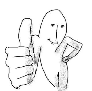 Telegram sticker 👍 ААААААААА ЛЮДИ