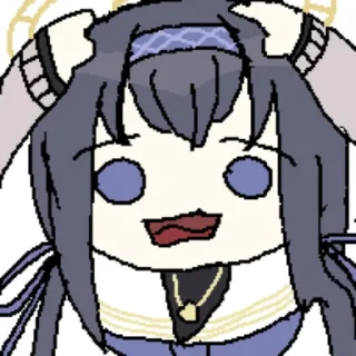 Telegram stiker 🤯 Blue Archive X:@noshi_leyu