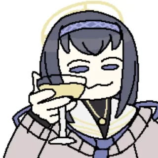 Video sticker 🥂 Blue Archive X:@noshi_leyu