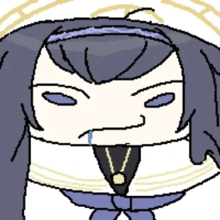 Telegram stiker 🤤 Blue Archive X:@noshi_leyu