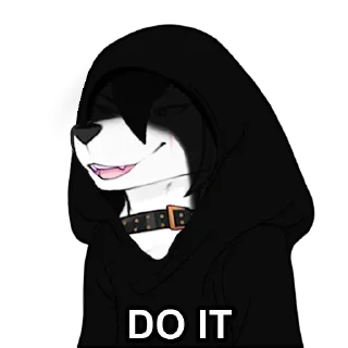 Telegram sticker 😈 lechery sfw