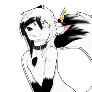 Telegram sticker 😉 lechery sfw