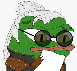 Telegram sticker 🧐 Witcher 3
