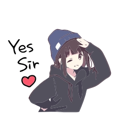 Telegram sticker 👌 вайфочка @stickersVODJIrus