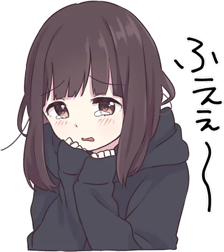 Telegram sticker 😰 вайфочка @stickersVODJIrus
