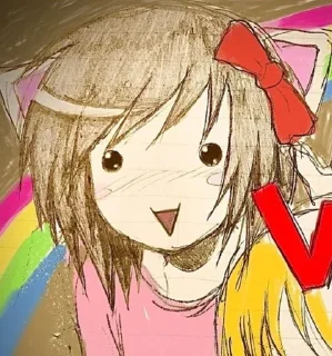 Video sticker ☺️ Emo/scene :: @fStikBot