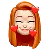 Sticker 🥰 Рыжуля от @hello_creator