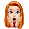 Sticker 😱 Рыжуля от @hello_creator