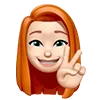 Sticker ✌️ Рыжуля от @hello_creator