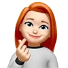 Sticker 🤌 Рыжуля от @hello_creator