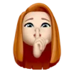 Sticker 🤫 Рыжуля от @hello_creator