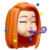 Sticker 🥳 Рыжуля от @hello_creator