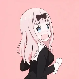 Telegram sticker 🍧 - ᗷY @ahMshY 𓉮 . Chika Fujiwara