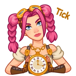 Telegram sticker 🕰 Steamy Julia