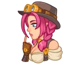Telegram sticker 🤔 Steamy Julia