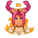 Telegram sticker 👿 Steamy Julia