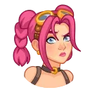 Telegram sticker 🤨 Steamy Julia