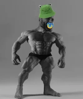 Telegram sticker 🐸 Gigachads from my meme folder