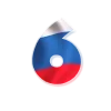 Sticker 6️⃣ РОССИЯ @emoji_iraida