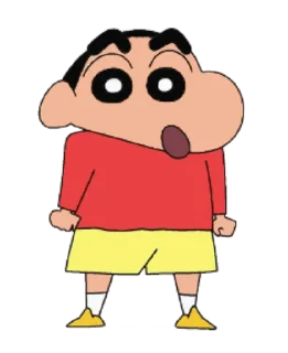 Telegram sticker 😮 shinnosuke