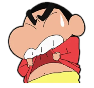 Telegram sticker 😖 shinnosuke