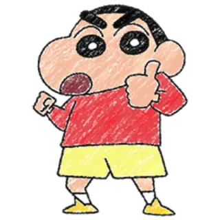 Sticker 👍 shinnosuke