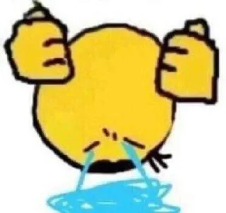 Telegram sticker 😢 😔