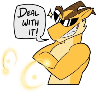 Sticker 😎 Ahnik Sticker Comms 3