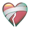 Video sticker ❤️‍🩹 best emoji